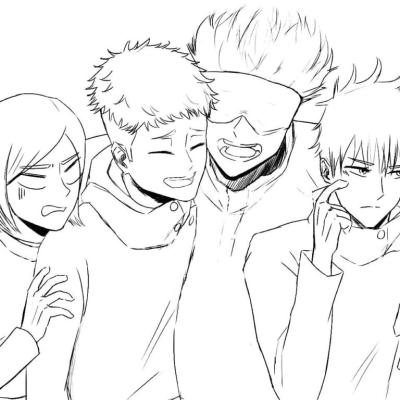 Ourcoloringpage Satoru Gojo2