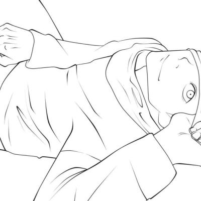 Ourcoloringpage Satoru Gojo3