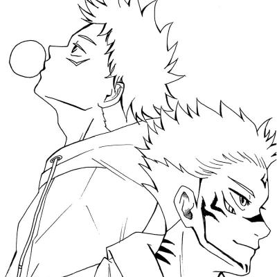Ourcoloringpage Satoru Gojo7