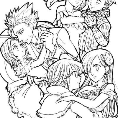 Ourcoloringpage Seven Deadly Sins9