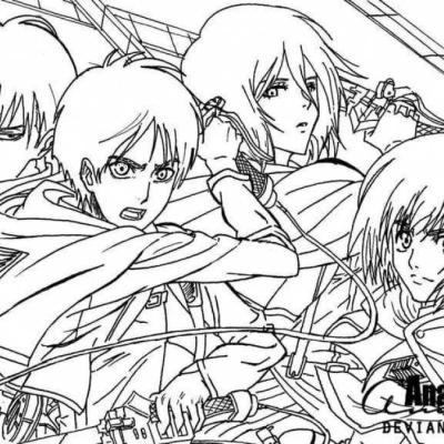 Ourcoloringpage Shingeki No Kyojin10