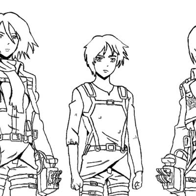 Ourcoloringpage Shingeki No Kyojin4