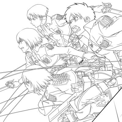Ourcoloringpage Shingeki No Kyojin7