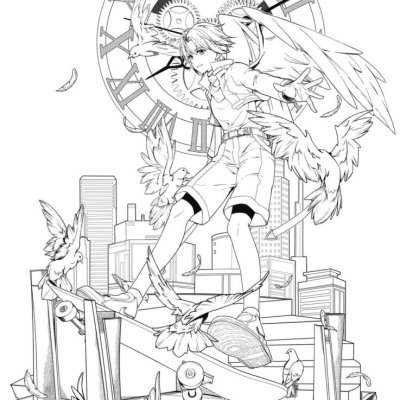 Ourcoloringpage Sk8 The Infinity 14