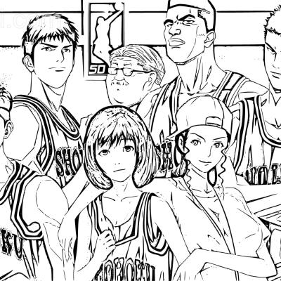 Ourcoloringpage Slam Dunk15