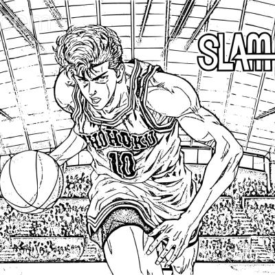 Ourcoloringpage Slam Dunk16