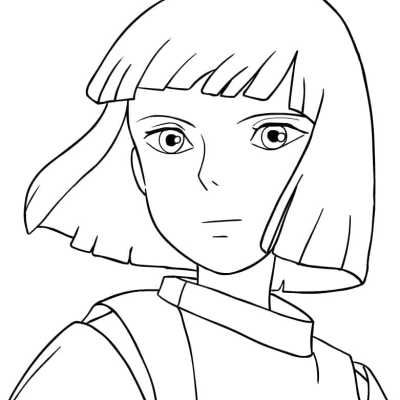 Ourcoloringpage Spirited Away 13