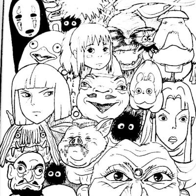 Ourcoloringpage Spirited Away 18