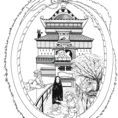 Ourcoloringpage Spirited Away 1