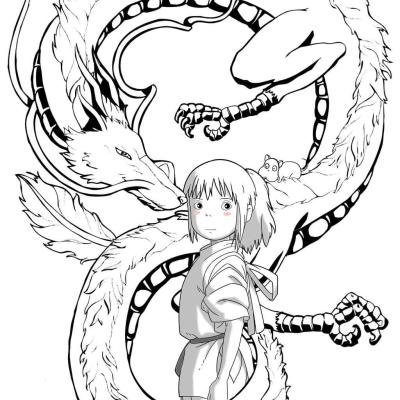 Ourcoloringpage Spirited Away 21