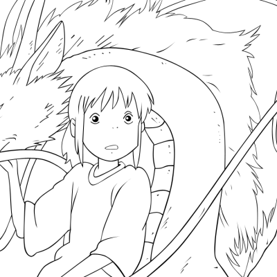 Ourcoloringpage Spirited Away 24