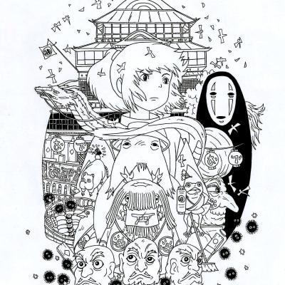 Ourcoloringpage Spirited Away 26