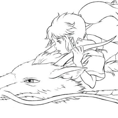 Ourcoloringpage Spirited Away 4