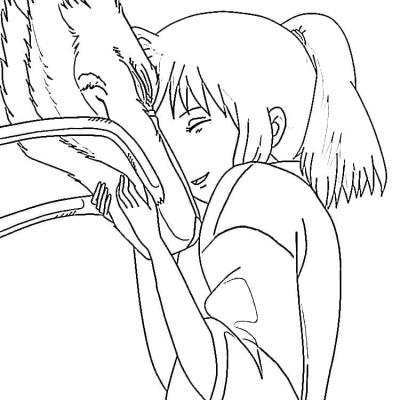 Ourcoloringpage Spirited Away 9