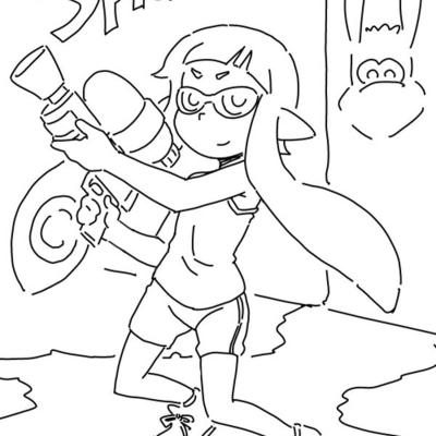 Ourcoloringpage Splatoon 10
