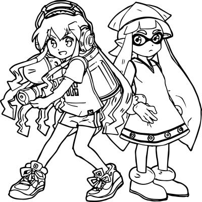 Ourcoloringpage Splatoon 11