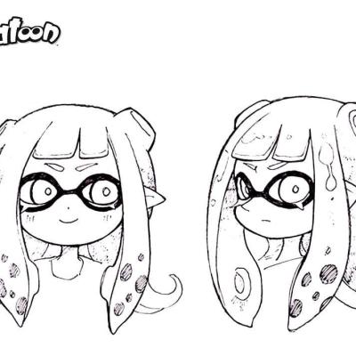 Ourcoloringpage Splatoon 19