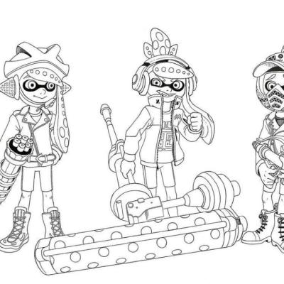 Ourcoloringpage Splatoon 20
