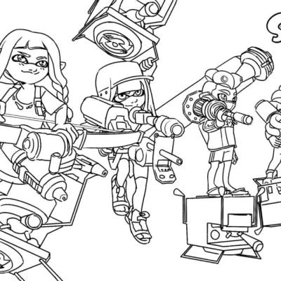 Ourcoloringpage Splatoon 21