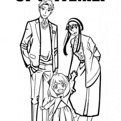 Ourcoloringpage Spy X Family 13