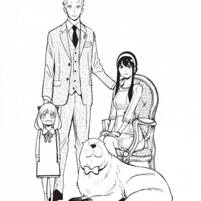 Ourcoloringpage Spy X Family 14