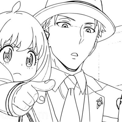 Ourcoloringpage Spy X Family 5