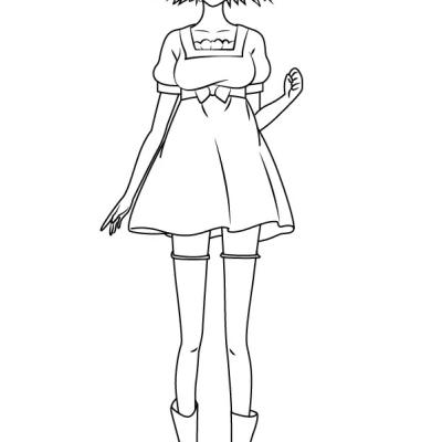 Ourcoloringpage Steins Gate 2