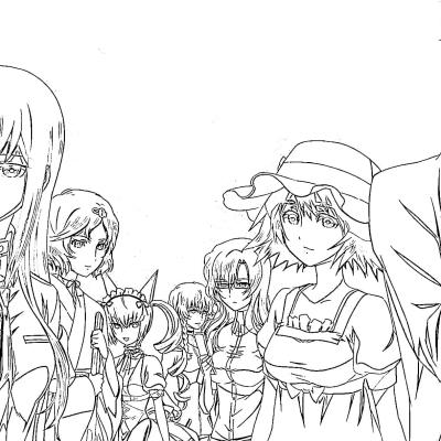 Ourcoloringpage Steins Gate 8