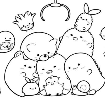 Ourcoloringpage Sumikko Gurashi 15