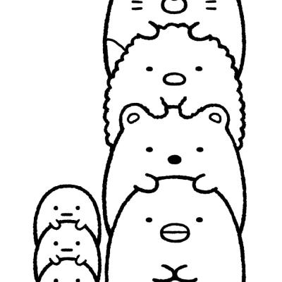 Ourcoloringpage Sumikko Gurashi 17