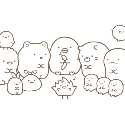 Ourcoloringpage Sumikko Gurashi 21