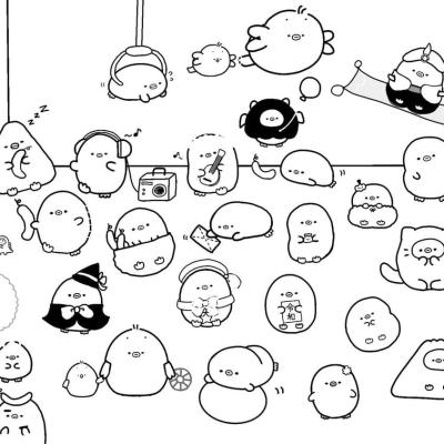 Ourcoloringpage Sumikko Gurashi 5