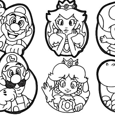 Ourcoloringpage Super Mario Bros 16