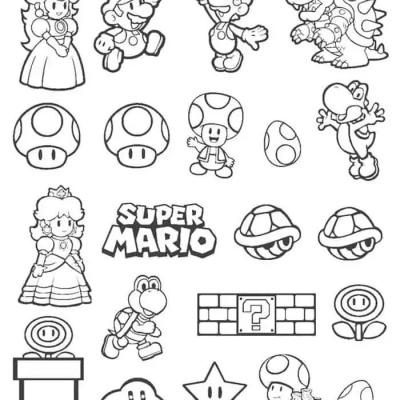 Ourcoloringpage Super Mario Bros 24