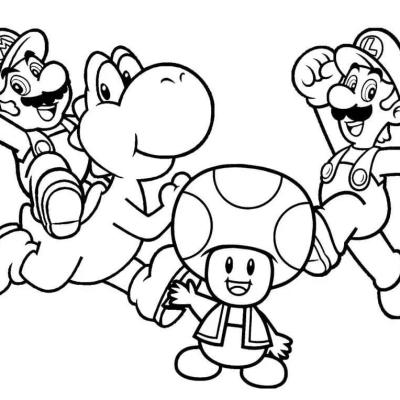Ourcoloringpage Super Mario Bros 32