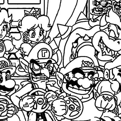 Ourcoloringpage Super Mario Bros 35