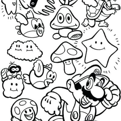 Ourcoloringpage Super Mario Bros 6