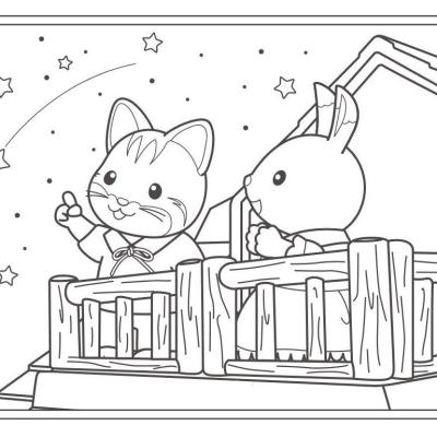 Ourcoloringpage Sylvanian Families 20