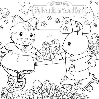 Ourcoloringpage Sylvanian Families 22