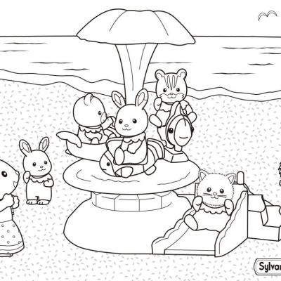 Ourcoloringpage Sylvanian Families 25