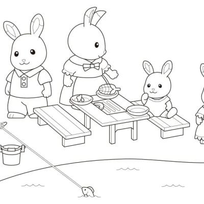 Ourcoloringpage Sylvanian Families 29