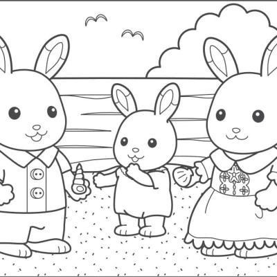 Ourcoloringpage Sylvanian Families 30