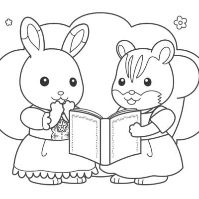 Ourcoloringpage Sylvanian Families 31