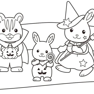 Ourcoloringpage Sylvanian Families 37