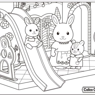 Ourcoloringpage Sylvanian Families 42