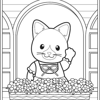 Ourcoloringpage Sylvanian Families 44