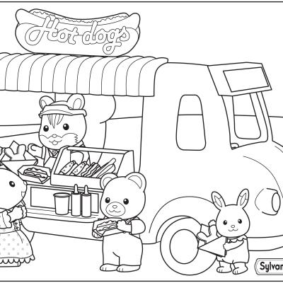 Ourcoloringpage Sylvanian Families 47