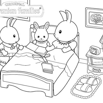 Ourcoloringpage Sylvanian Families 50