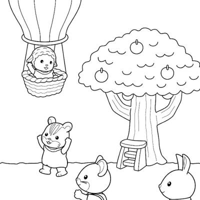 Ourcoloringpage Sylvanian Families 51