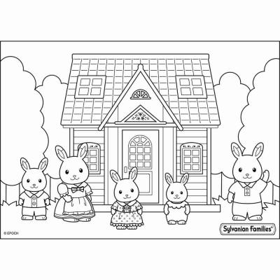 Ourcoloringpage Sylvanian Families 53